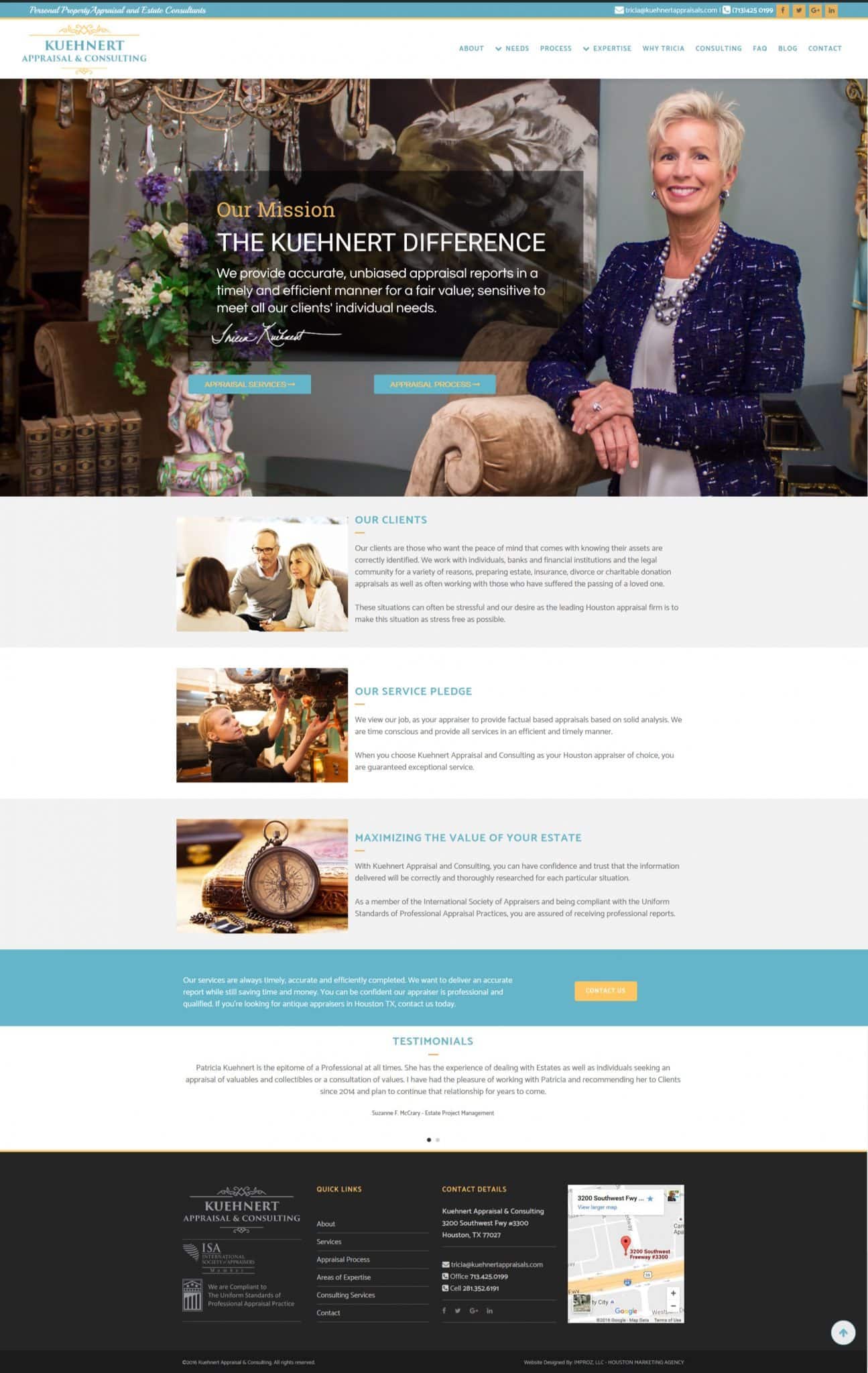 This is describing Web-Design-Portfolio-Kuehnert-Appraisal-Consulting